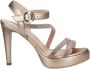 Nerogiardini Stijlvolle hoge hak sandalen Beige Dames - Thumbnail 3