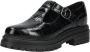 Nerogiardini Zwarte leren mocassins vrouwen Black Dames - Thumbnail 3