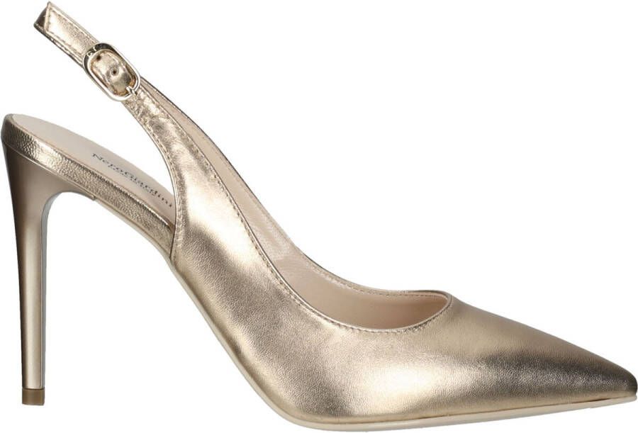 Nerogiardini Gelamineerde Dames Decollete Schoenen Yellow Dames - Foto 5