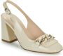 Nerogiardini Elegante Beige Sandalen voor Vrouwen Beige Dames - Thumbnail 3