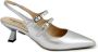 Nero Giardini Mary Jane Slingback Zilver - Thumbnail 2
