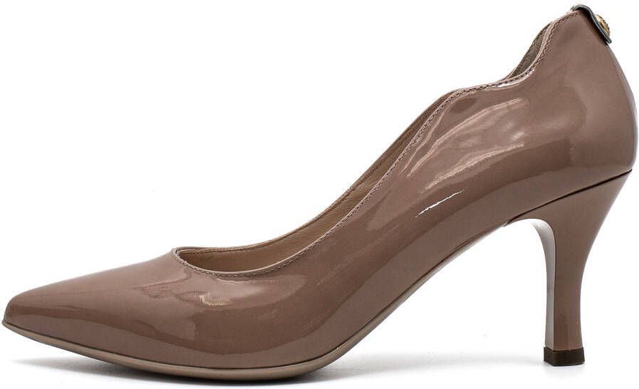 NeroGiardini Pumps Vernice Nudo Tpu Fonte Naturale