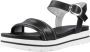 Nerogiardini Zwarte Leren Sandalen met Strass-stenen Black Dames - Thumbnail 14