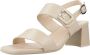 Nerogiardini Beige Jurk Sandalen met 6cm Zool Beige Dames - Thumbnail 3