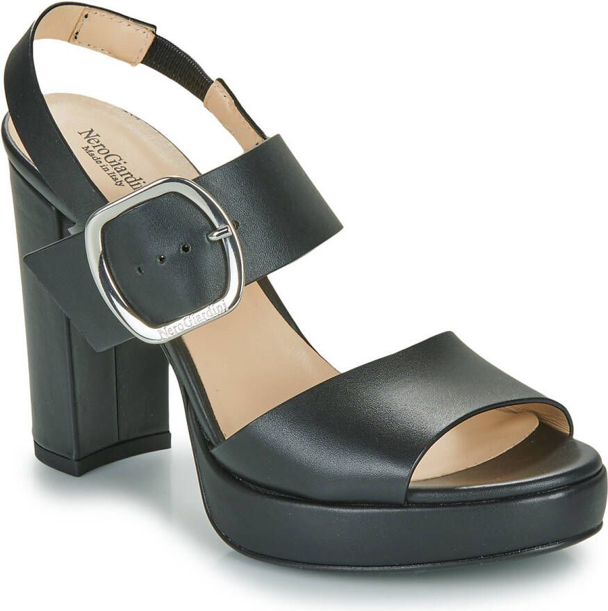 Nero Giardini -Dames zwart sandalen - Foto 3