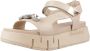 Nerogiardini Platform Sandalen voor Vrouwen Beige Dames - Thumbnail 19