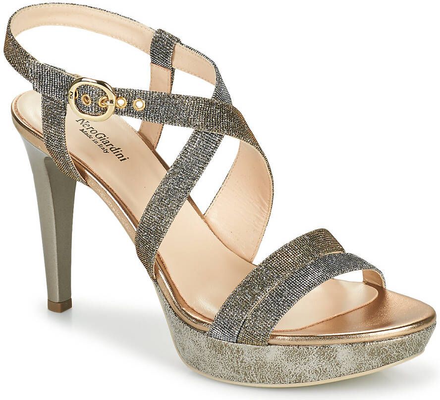 NeroGiardini Nacht Gouden Sandaal Streetwear Vrouwen - Foto 4