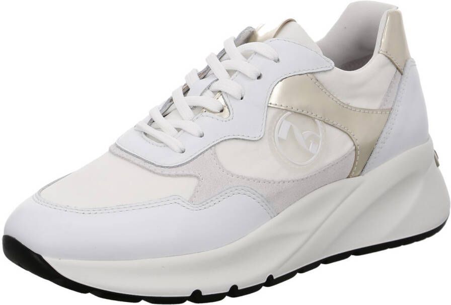 Nero Giardini NeroGiardini E306450D 707 Wit combi kleurige dames sneaker met rits - Foto 10