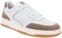 Nerogiardini Leren Vetersneakers Beige - Thumbnail 2