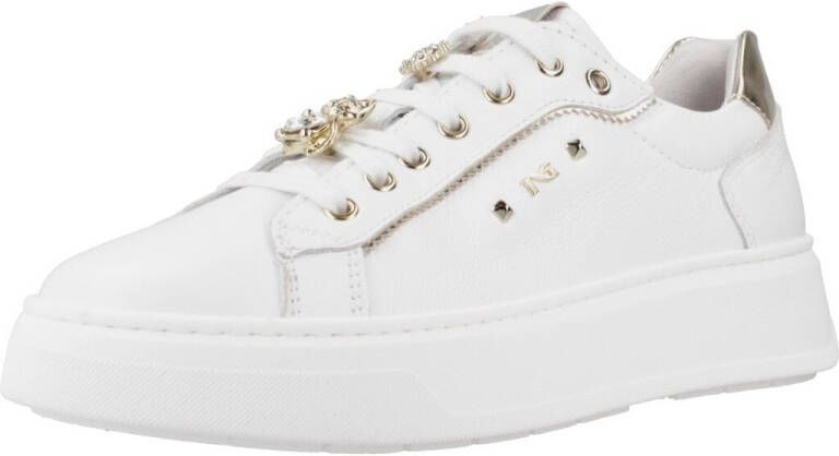 NeroGiardini Sneakers Cile Wit Spiegel Opac Tr Gonzaga 8004 B Streetwear Vrouwen - Foto 9