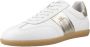 Nerogiardini Witte leren sneakers met gouden details White Dames - Thumbnail 3