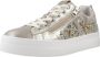 Nero Giardini 513010 Sneakers Leren Sneaker Dames Goud - Thumbnail 5