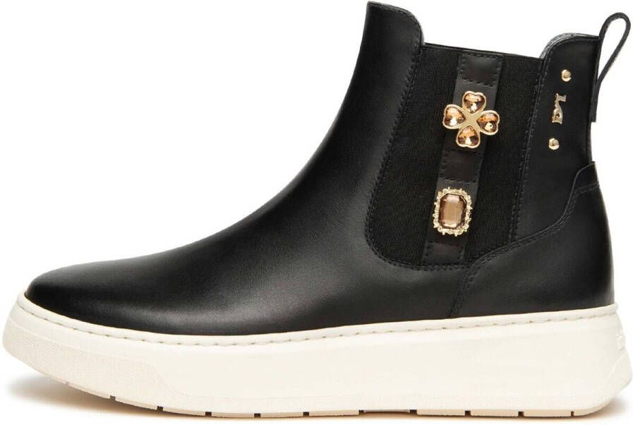 NeroGiardini Sneaker Black Glove Tr Gonzaga 8004 Beig Fashion Wear Vrouwen - Foto 4