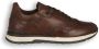 Nerogiardini Bruine leren enkellaarsjes met veters Brown - Thumbnail 3