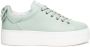 Nerogiardini Leren Sneakers voor Vrouwen Green Dames - Thumbnail 8