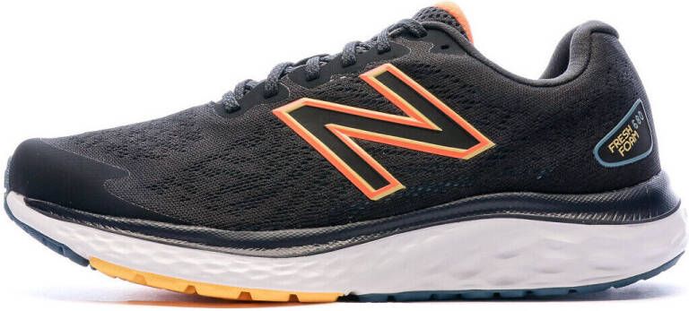 New Balance Fresh Foam 680 V7 hardloopschoenen zwart geel paars - Foto 2