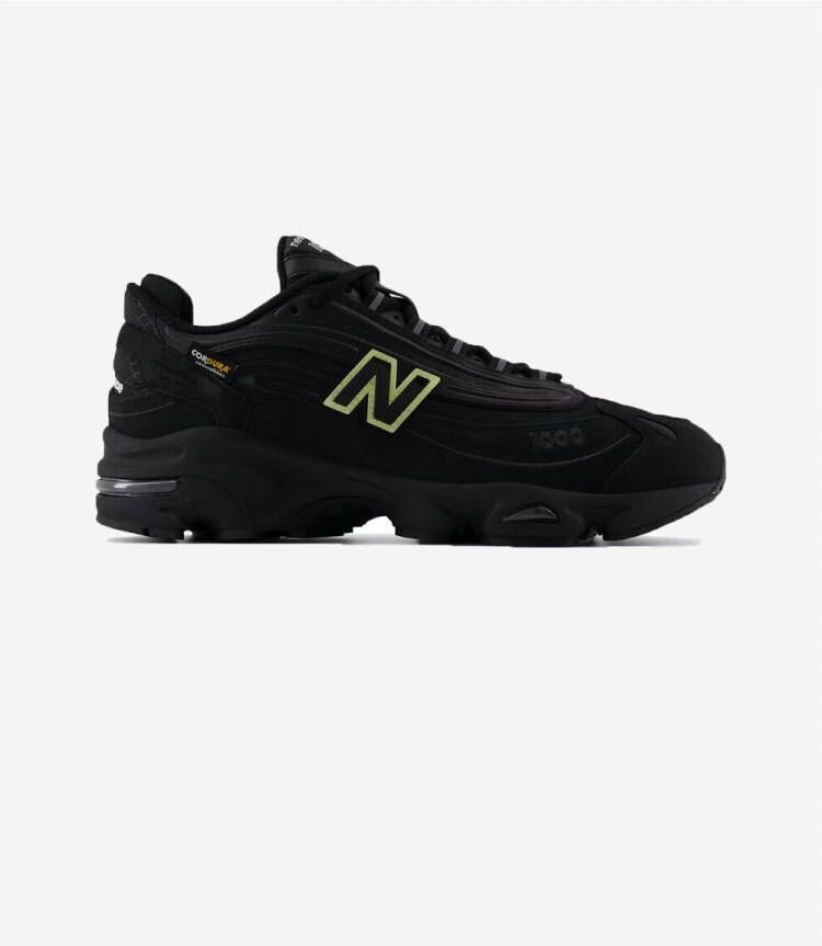 New Balance Lage Sneakers 1000 Cordura Black Neon