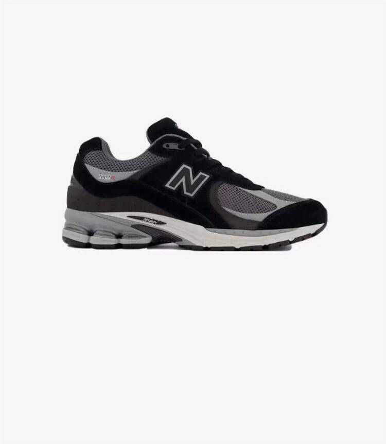 New Balance Lage Sneakers 2002R Black Castlerock Grey