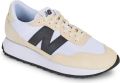 New Balance 237 Heren Schoenen White Leer Textil Foot Locker - Wit
