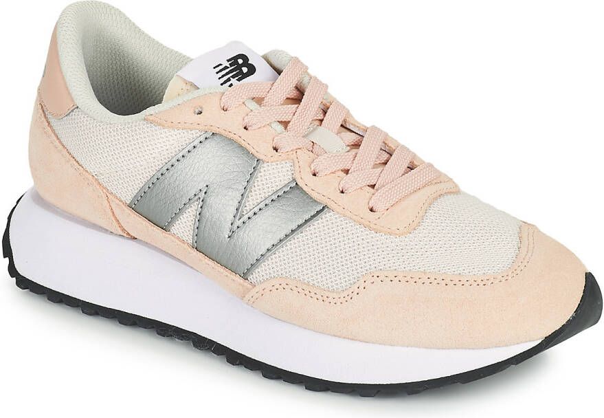 New Balance 237 Dames Schoenen Pink Leer Textil Foot Locker - Foto 4