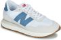 New Balance Suede en Nylon Sneakers White Heren - Thumbnail 2