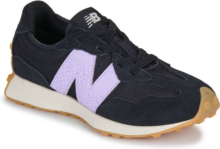 New Balance 327 Peuterschoenen Paars Leer