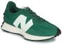 New Balance Oversized Logo Textiel en Suède Sneakers Green Heren - Thumbnail 4