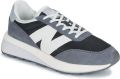 New Balance 370 sneakers antraciet zwart ecru - Zwart