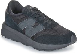 New Balance 370 Sneakers Zwart Mesh Synthetisch