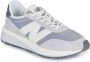 New Balance 370 Sneakers Grijs Mesh Synthetisch - Thumbnail 1