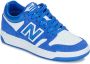 New Balance Lage Top Blauwe Sneakers Blue - Thumbnail 3