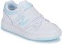 New Balance 480 sneakers wit lichtblauw Leer Effen 33.5 - Thumbnail 3