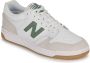 New Balance BB480 sneakers wit groen lichtgrijs - Thumbnail 2