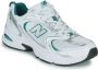 New Balance Mr530 Lage Heren Sneakers Wit Groen - Thumbnail 4