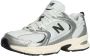 New Balance Zilveren Mesh Sneakers met Synthetische Coating - Thumbnail 8