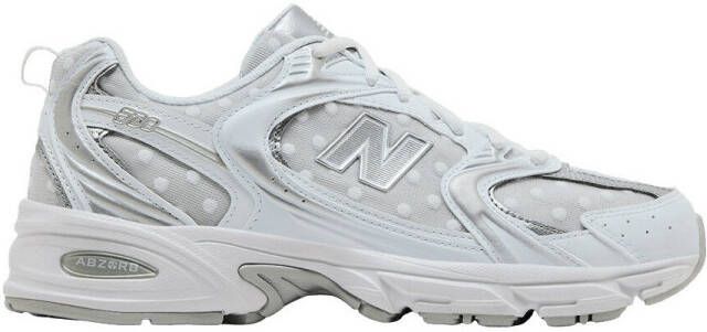 New Balance Lage Sneakers 530 Silver Metallic Polka Dots