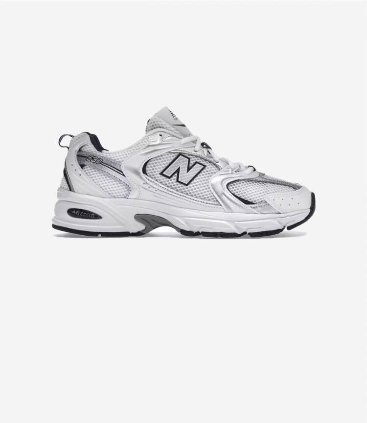 New Balance Lage Sneakers 530 White Silver Navy