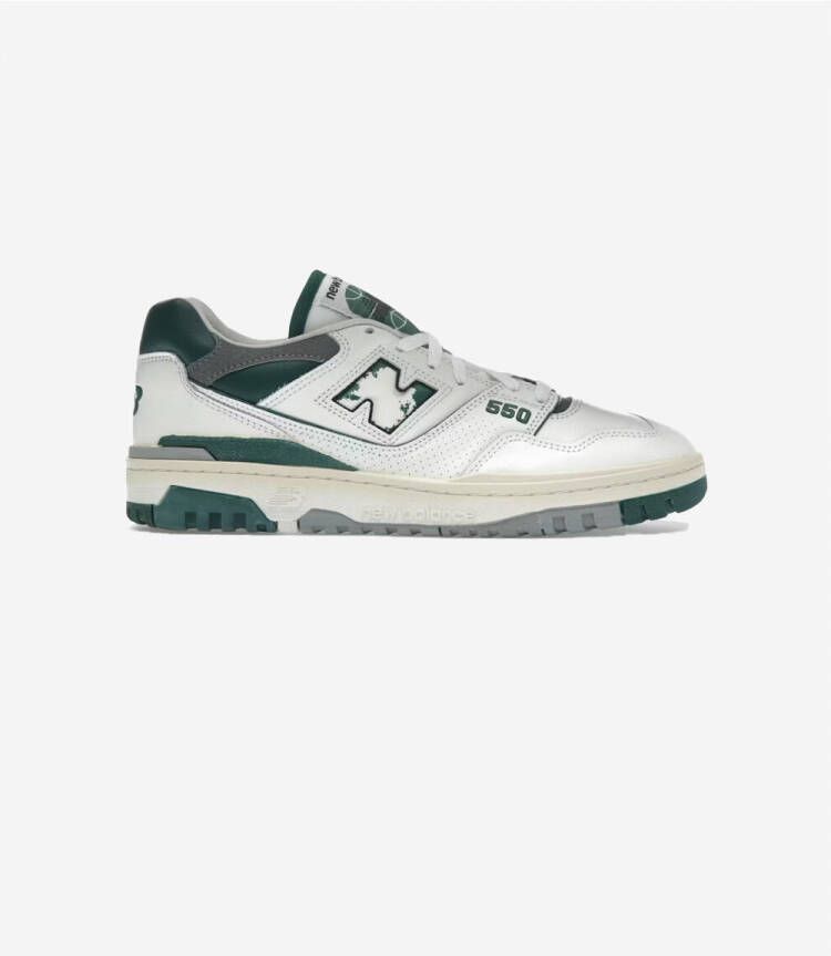 New Balance Lage Sneakers 550 Vintage Pack Marsh Green