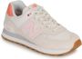 New Balance 574 sneakers ecru roze - Thumbnail 3