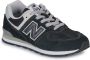 New Balance 574 sneakers zwart giijs Suede Dierenprint 34.5 - Thumbnail 3