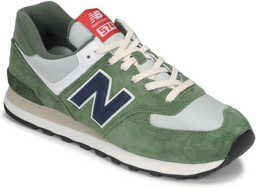 New Balance 574 Groen Suede Lage sneakers Unisex