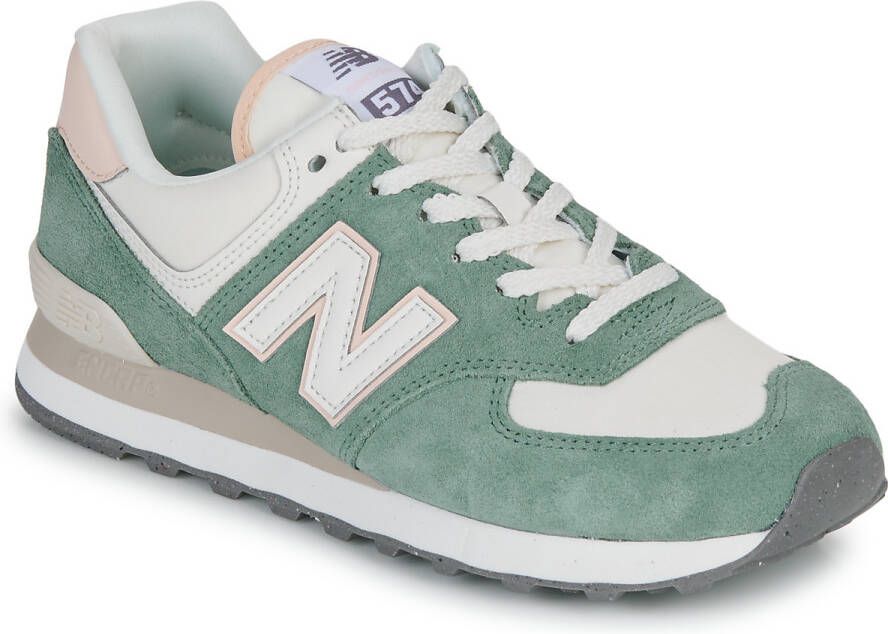 New Balance 574 Dark Juniper Quartz Pink dames sneakers - Foto 2