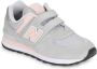 New Balance 574 sneakers lichtblauw lichtroze - Thumbnail 3