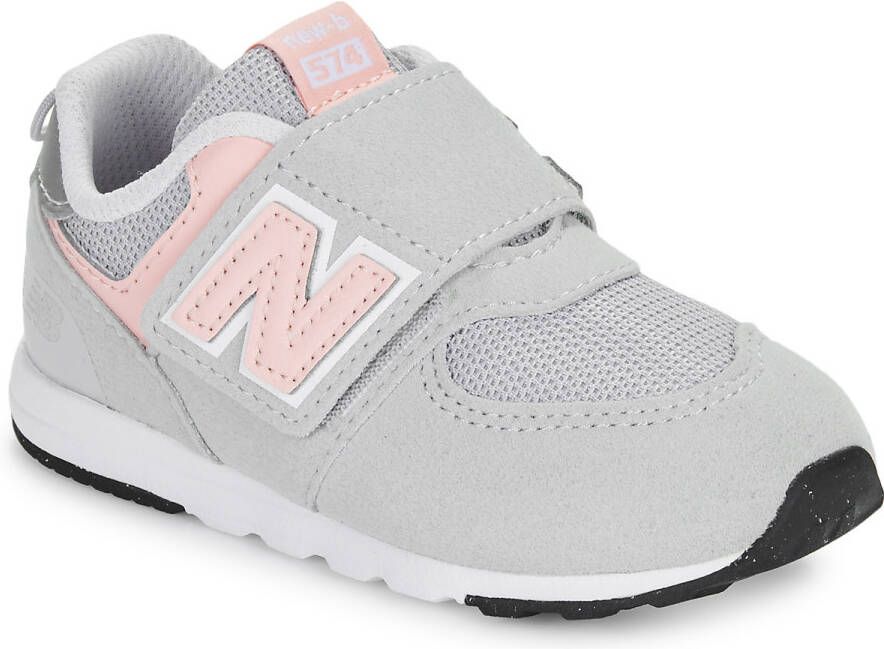 New Balance 574 Unisex Schoenen Grijs Maat: 21.5 Leer Foot Locker