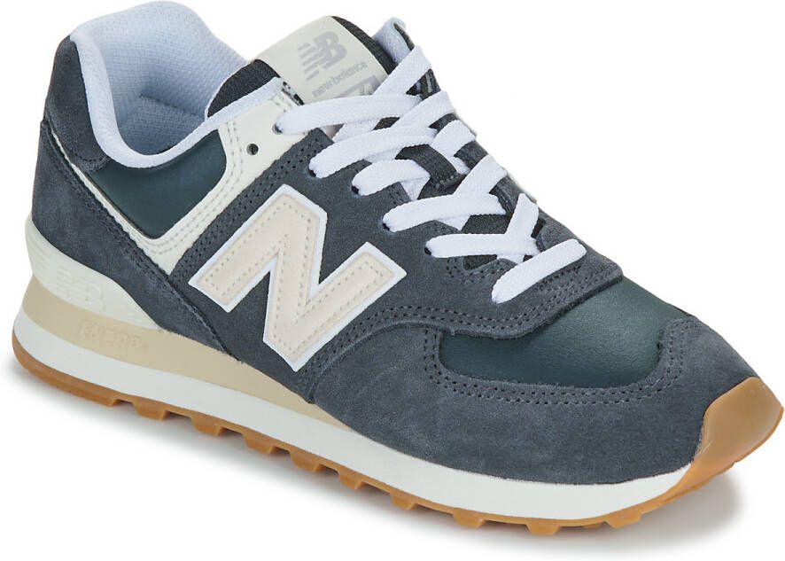 New Balance Beige Sneaker Wl574 Retro Stijl Blue Dames - Foto 5