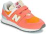 New Balance 574 V1 sneakers oranje wit grijs Suede Meerkleurig 33.5 - Thumbnail 3