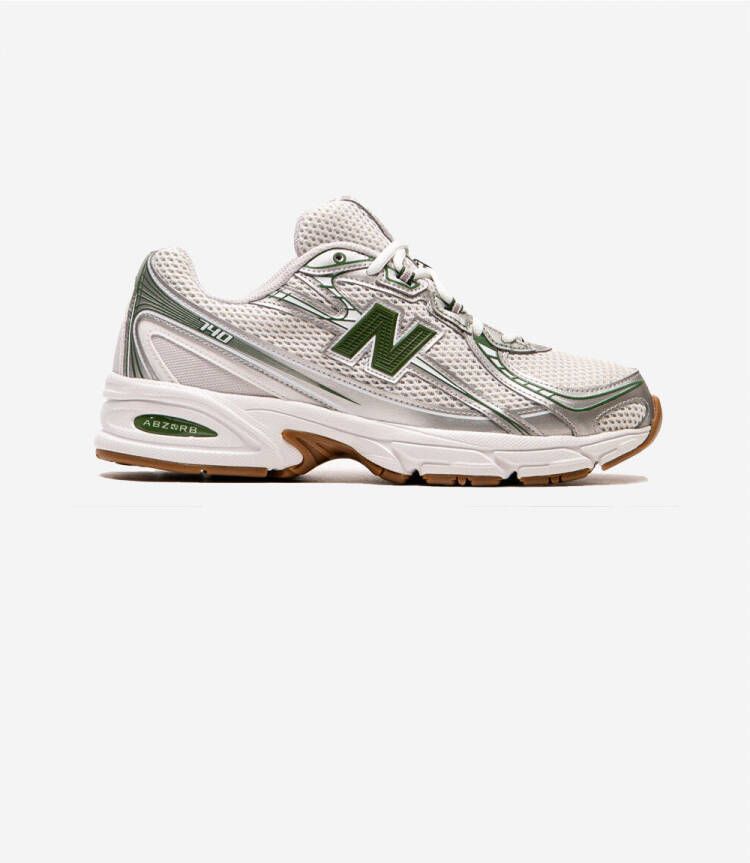 New Balance Lage Sneakers 740 V2 Silver Green