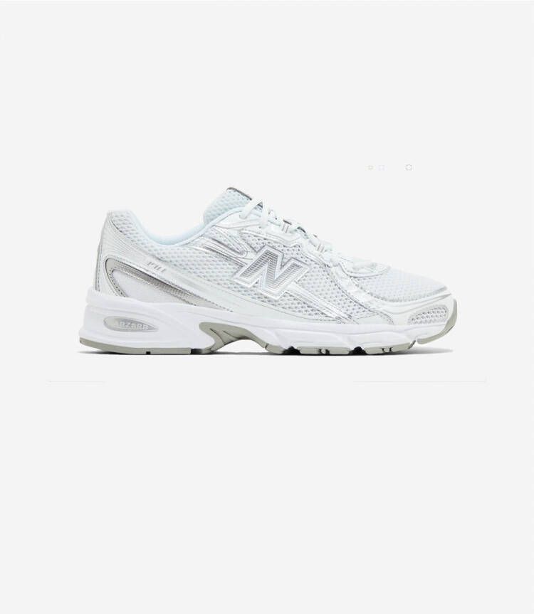 New Balance Lage Sneakers 740v2 White Silver Reflection
