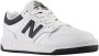 New Balance 480 Unisex Schoenen Wit Maat: 36 Leer Synthetisch Foot Locker - Thumbnail 2