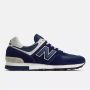 New Balance Blauwe Platte Schoenen 576 - Thumbnail 2